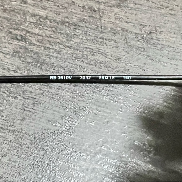 Ray-Ban RB3610V Optics Eyeglasses - 58-15-140 - Black/Grey - Picture 6 of 7